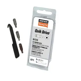 Simpson Strong-tie 707392665502 Bit2s-rc10 #2 Square Drive Bit 100 Pk