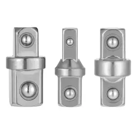 687983 Skrfren 1 Kxwhmnqt 3 Pcs 1/2 Inch 1/4 3/8 Square Drive Adapters Ratcheting Wrench To Silver