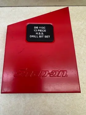 Db-113c Snap-on Tools Db 113c 13 Piece H.s.s Drill Bit Set New