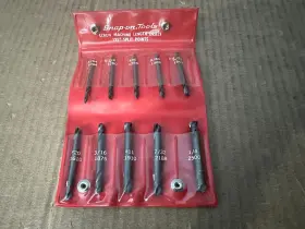 Dbd110 Snap-on Tools 10 Piece Double End Screw Machine Drills