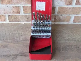 Dbm125c Snap-on Metric Hss Drill Bit Set With Case 25 Pc Missing 1mm And 2mm