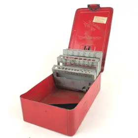 Dbp129 Snap-on Vintage #dbp129 Drill Bit Set Box - Case Only Metal Steel Index Usa