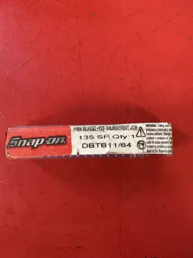 Dbtb11 Snap-on Dbtb11/64 New 11/64 Inch Thunderbit Jobber 135 Degree Drill Bit