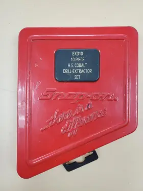 Cp3009115 Snap-on Exd10 Extractor Drill Set 10 Piece Cobalt Steel