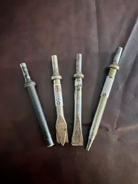 Phg1055bk Snap-on Mixed Air Hammer Chisel Bit Set Missing One