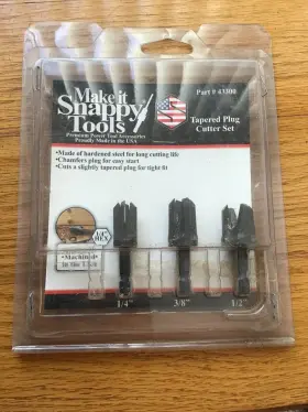 43300 Snappy Tools Tapered Plug Cutter Part #43300