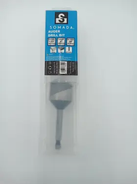 Saq-8900 Somada Auger Drill Bit For Wood 1-1/2 Inch X 8 3/8 Hex Shank New And Ships Free