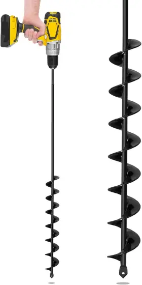 So-600174 Sorangeun 2 Inch X32 Auger Drill Bit For Planting Heavy-duty Bulbs Garden