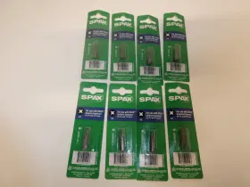 2302183 Spax Lot Of 8 Unidrive #2 Phillips 1 Inch Insert Drive Bit For #8 #9 And #10 Screws
