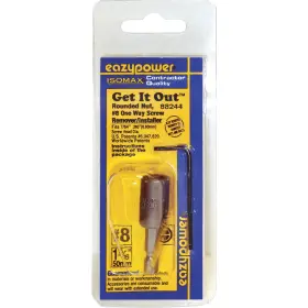 88244 Spin It Out Eazypower Isomax #8 One Way Rounded Nut And Screw Extractor