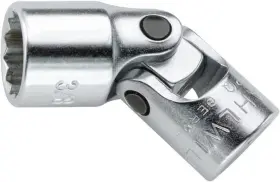 01140009 Stahlwille 018754000692 Uniflex Socket Size 9mm 1/4 Inch Drive High-performance Steel - E
