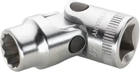 02040015 Stahlwille 018754002511 Uniflex Bi-hex Socket Size 15mm 3/8 Inch Drive 12 Points Metric