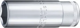 03240017 Stahlwille 018754007165 1/2-inch 12.5 Mm Square Drive 6-point Extra Deep Socket Made Of