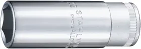03240019 Stahlwille 018754007172 1/2-inch 12.5 Mm Square Drive 6-point Extra Deep Socket Made Of