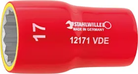 Stahlwille 018754253562 10 Mm 3/8 Inch Vde Socket Size 19 L.50