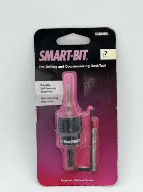 Bda140 Starborn No. 7 Smart-bit Flat Head Countersink Drill Bit- New In Package