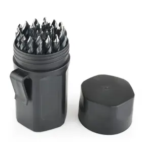 Stark Usa 313042710777 29 Pieces Turbo Step Stepped Point Tip Drill Bit Spiral Shank Set M35