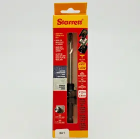 56758 Starrett Xa1 Arbor With Carbide Pilot Drill For Hole Saws From 9/16 Inch To 1-3/16