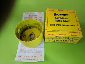 H0314 Starrett 3-1/4 Inch Hole Saw - Original Box