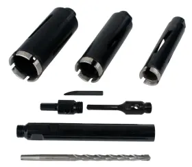 Sdt-cbk-3pc Steel Dragon Tools 3-piece 1.5 Inch To 2.5 Dry Diamond Core Drill Bit Kit