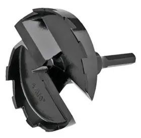 D3654 Steelex 769433436540 4-5/8-inch Heavy Duty Forstner Bit With Screw Tip Black