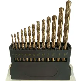 Stroton 743829466304 Metric M42 8% Cobalt Twist Drill Bits For Stainless Steel And Hard Metal 1.5m