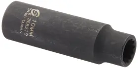 368210 Sunex Tools 3/8-inch Drive 10-mm 12-point Deep Impact Socket 3/8 Black