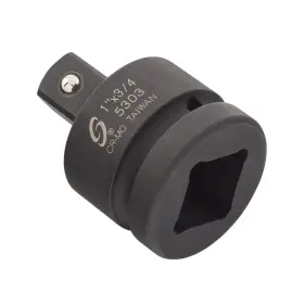 Sunex Tools 613364253038 5303 1 Inch Drive Female X 3/4 Male Impact Adapter Cr-mo Steel Ball D