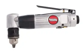 Sm-709r Suntech Sunmatch 3/8 Inch Reversible Pneumatic Angle Drill Silver