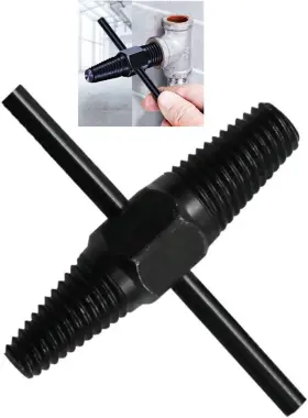 Szliyands 313048115149 Screw Extractor- Dual-use Water Pipe Removal Tool Broken Bolt Remover For
