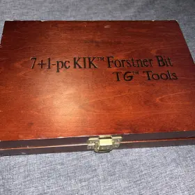 Fmh40210801 T&g Kik Forstner Bits From Tg Tools 8 Pieces