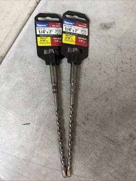 Tapcon Tools 11493 New Drill Bit 1/4 Inch X 7 2pack