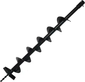 Tcbwfy 837013102458 4 X 30 Inch Auger Drill Bit For Planting Garden Bulb Spiral Hole 3/4 Shaft