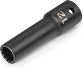 Sid23312 Tekton 020209997666 1/2 Inch Drive X 12 Mm Deep 12-point Impact Socket