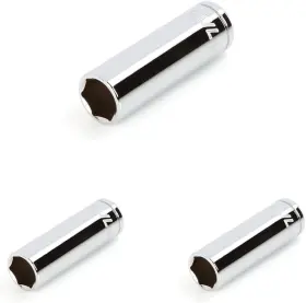 Shd-03011 Tekton 1/4 Inch Drive X 7/16 Deep 6-point Pack Of 3