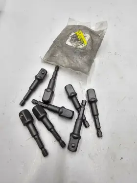 Tempo 718117677274 Qty 8 Temo 1/2 Inch Power Socket Extension Adapter Bit Assembly