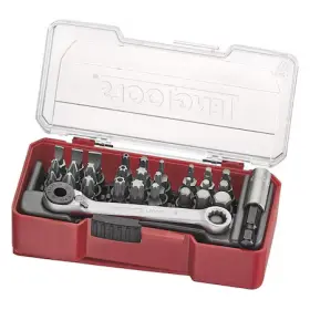 Tj1429 Teng Tools 29 Piece 1/4 Inch Hex Assorted Screwdriver Bits And Access