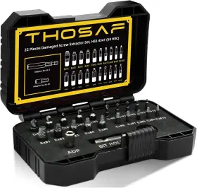 Thosaf-22 Thosaf 796840267382 Gifts For Men And Women Damaged Screw Extractor Kit Stripped