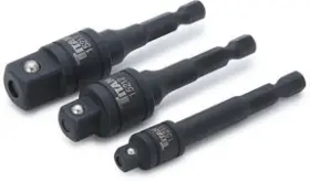 Titan 15210 3 Inch Locking Socket Adapter Set 3pc 802090152108 Metal