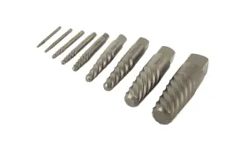 80209016008200 Titan 16082 9 Pc. Screw Extractor Set