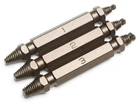 Tit11215 Titan 11215 3-piece Damaged Screw Extractor Set