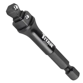 Ttn-49004 Titan 1/4 And 3/8 Inch Drive 3-in-1 Stepped Impact Socket Adapter