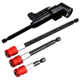 Tomato Palace 788285254034 Drill Bit Extension 3 Pcs Universal 14inch Hex Shank Quick Release Magnetic