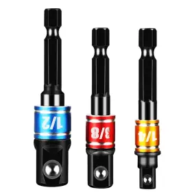 Mk-138 Tomato Palace Impact Grade Socket Adapter Set 3pcs Drill Bit Extension
