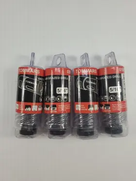 05612 Tommars 5/16 Inch Vaccum Brazed Drill New Lot Of 4