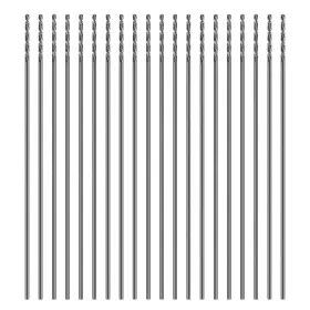 Tools 705353427312 Cobalt Aircraft Extension Drill Bits 20 Pcs 3/32 Inch 6 Long Length For