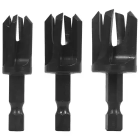 40316 Tools Inc. 3 Piece Tapered Plug Cutter Set