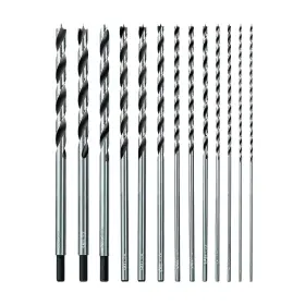 O06jczt13 Tools 13 Pack 11.81 Inch Extra Long Drill Bit Set Ideal For Wood Pvc Resin Composite
