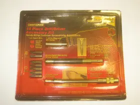 925599 Toolshop Vintage New 10 Piece Drill/driver Accessory Kit # Usa Made