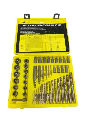 Ppj045148 Topec T8019 Screw Extractor/drill Bit Set Al-sdp